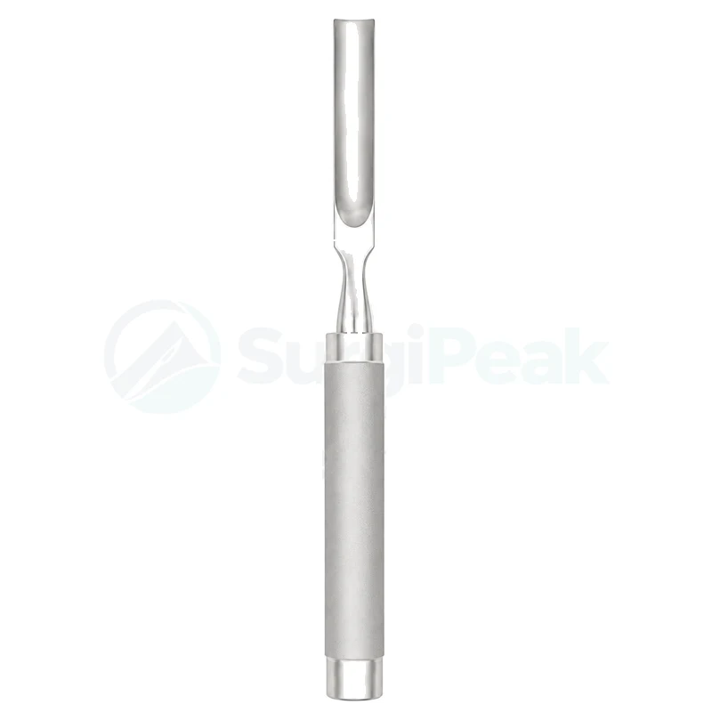 11" Bone Gouge 1/4" Curved