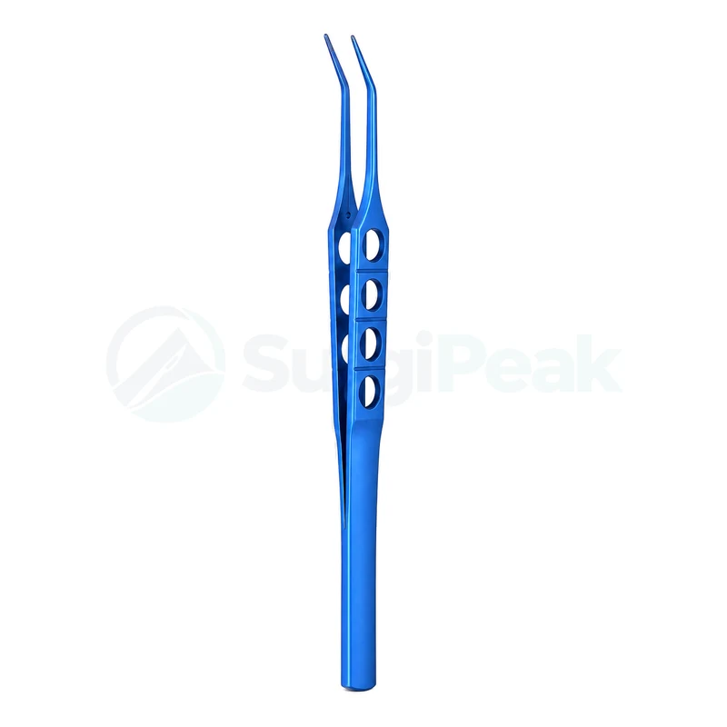Bishop-Harmon Forceps 9 cm 1×2 Teeth Titanium