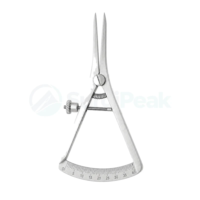 Castroviejo Caliper 3½" Straight 40mm