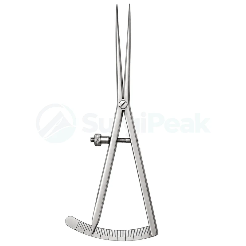 Castroviejo Epker Calipers Straight 18cm 0–40mm