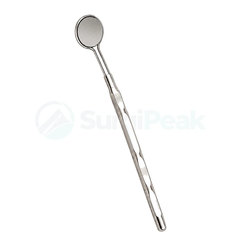 Dental Mouth Examination Mirror with Ergonomic Handle
