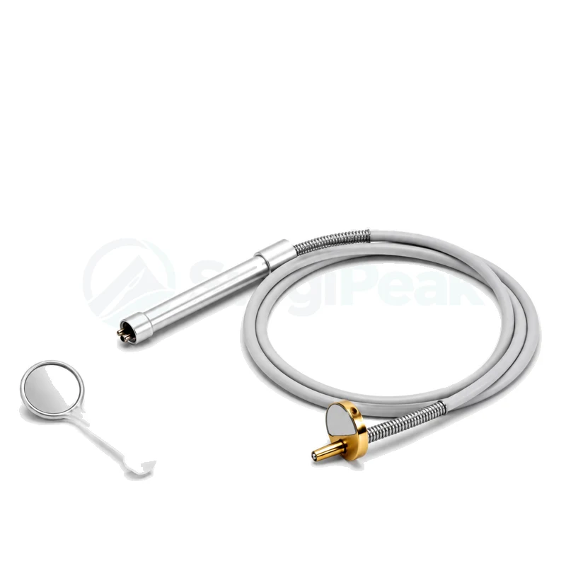 Dental Mouth Mirror with Light Cable