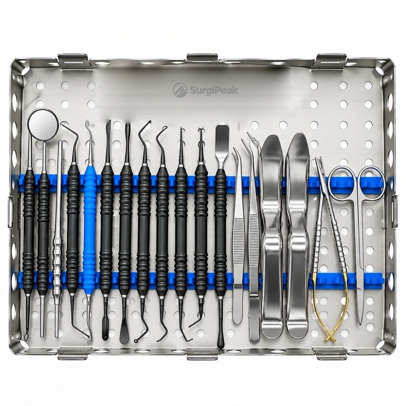 Endodontic Microsurgery Set 18 Instruments