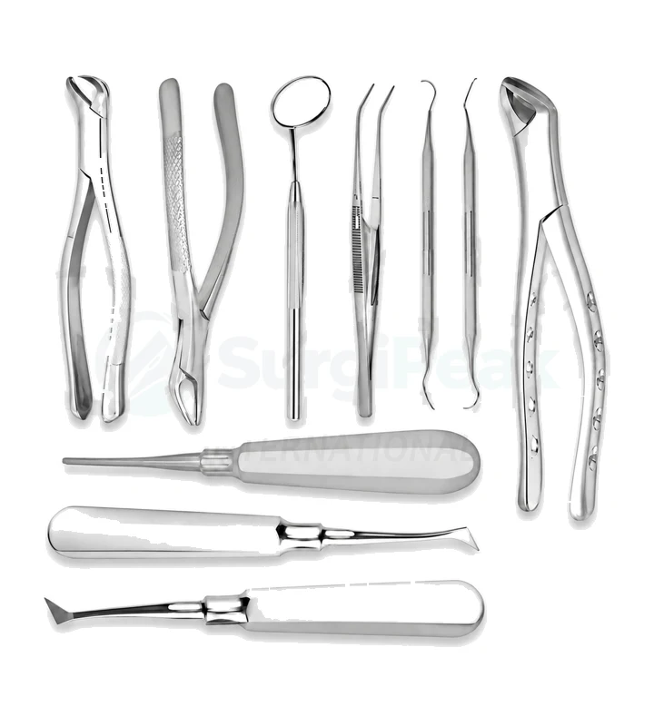 Extraction Forceps and Elevators Set