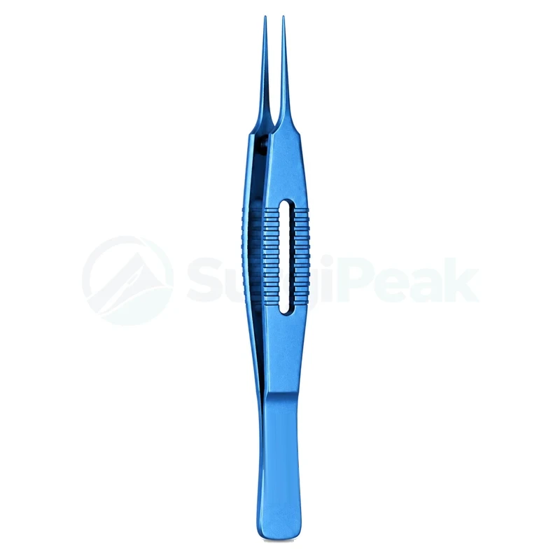 Eye Forceps Titanium Ophthalmic Instrument 12 cm