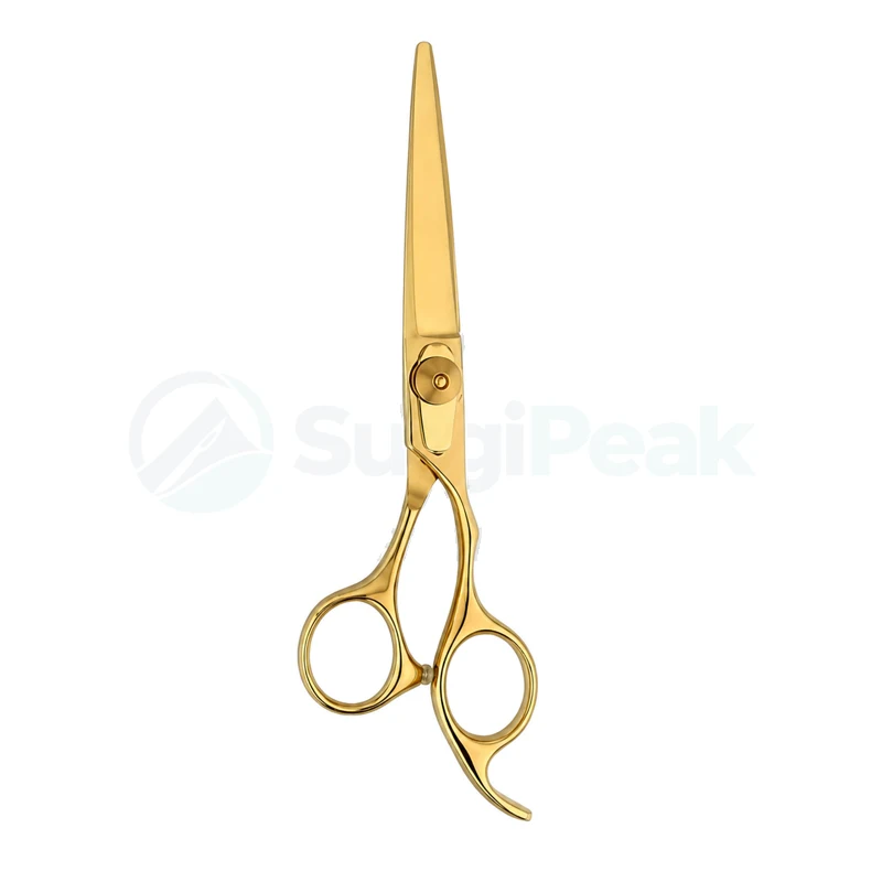 Golden Hair Cutting Scissors 6 Inch