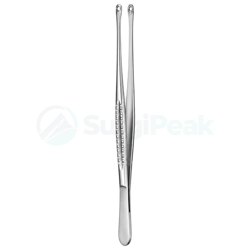 Mayo Russian Tissue Forceps 9″ 22.9cm Fenestrated Jaws