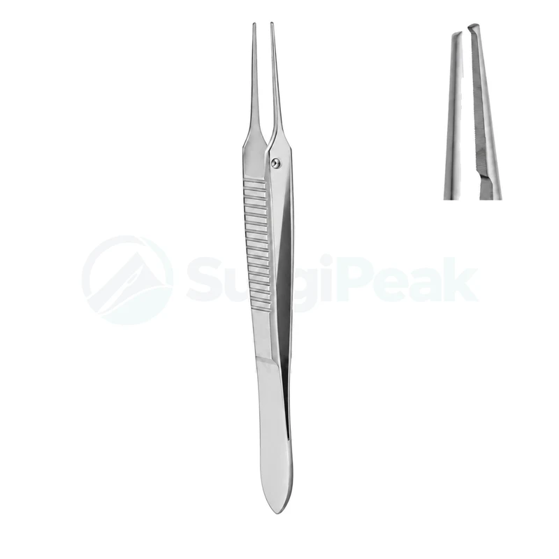 McPherson Micro Corneal Forceps
