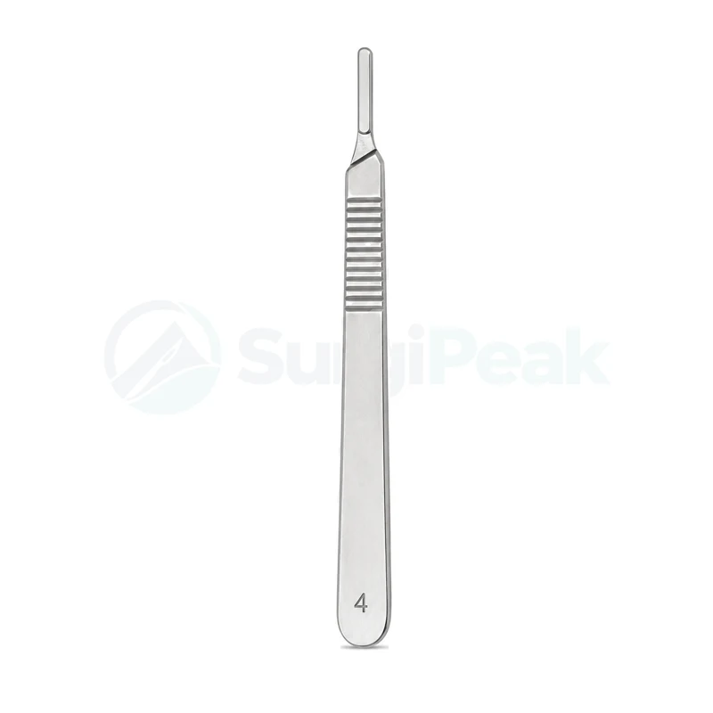 Stainless Steel Surgical Scalpel Handle No. 4