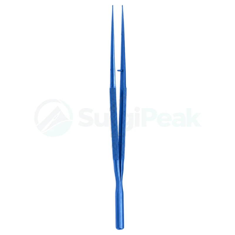 Titanium Forceps Round Handle with Counter Balance