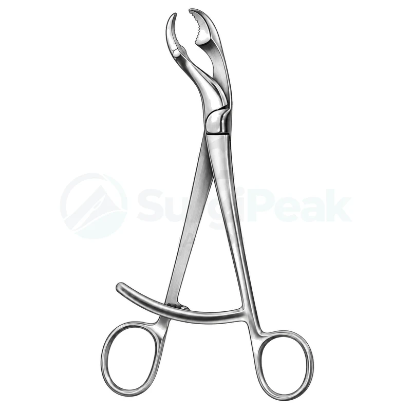 Verbrugge Forceps 10 1/2″ Long Ratchet